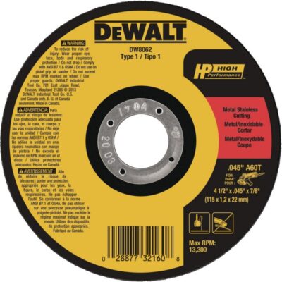 Disco fino – DWALT DW8062