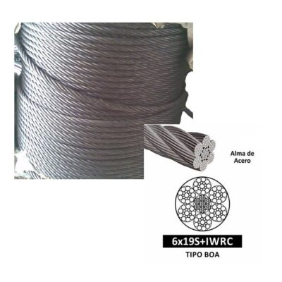 Cable de acero galvanizado alma de Acero