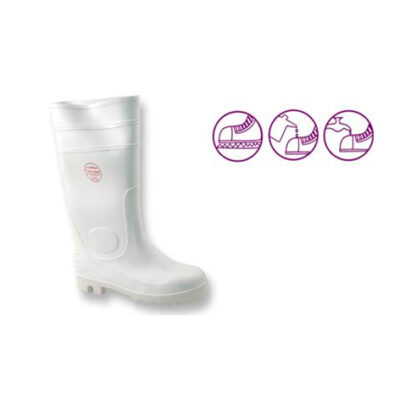 Botas en PVC Blanco