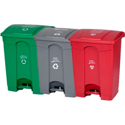 Caneca papelera pedal 30 Litros