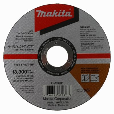 Disco MAKITA abras corte acero inoxidable – MAKITA WA60T