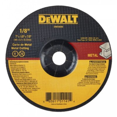 .Disco abrasivo DEWALT – DW54840